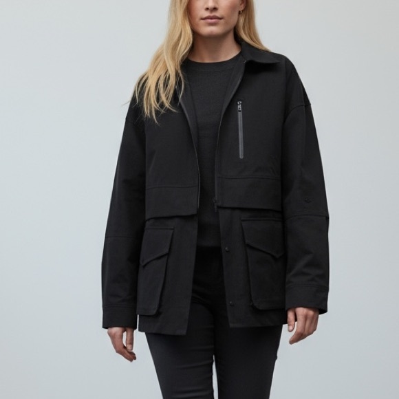 Lululemon Black Jacket 2-in-1 Size Large - Picture 3 of 10